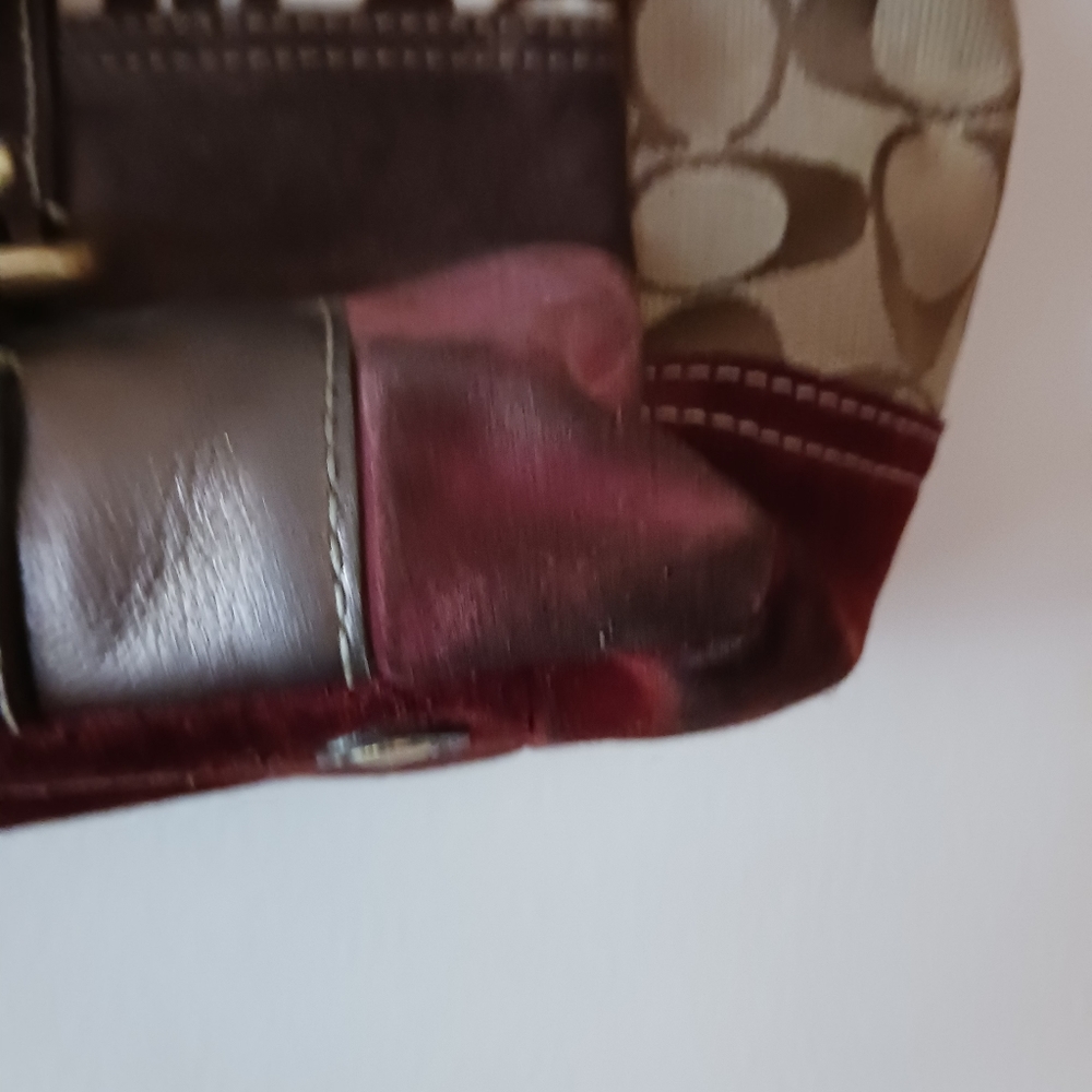 Authentic Coach Patchwork Handbag - Picture 5 of 9